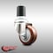 Service Caster 3 Inch 316SS Maroon Polyurethane Wheel Swivel 1-3/4 Inch Expanding Stem Caster SCC-SS316EX20S314-PPUB-MRN-134 - alternate 4